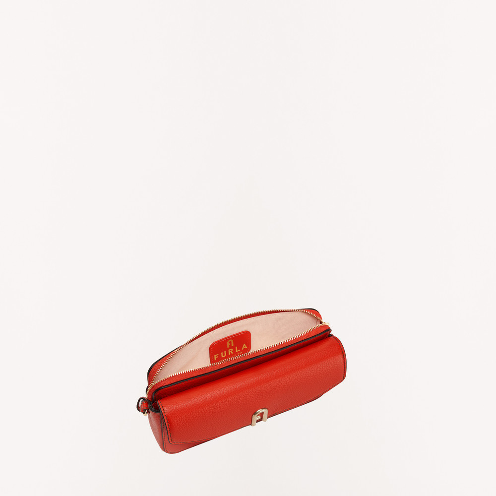 Women's Furla Primula Xl Mini Bags Red | 14738DUCN