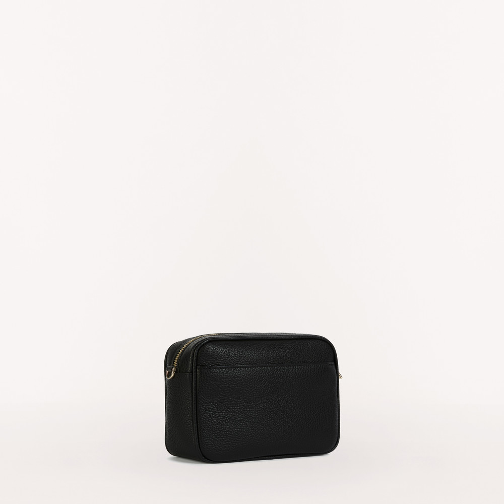 Women's Furla Real Crossbody Bags Black | 12974CKZD