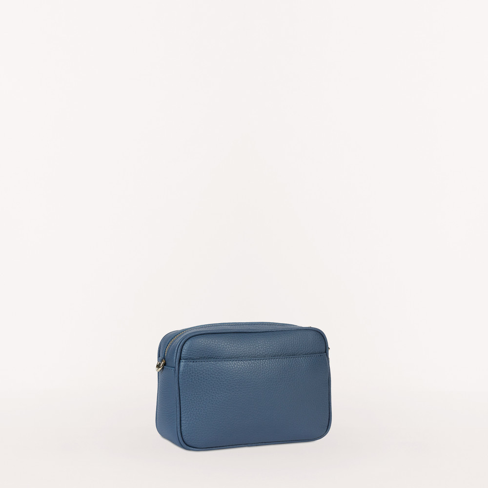 Women's Furla Real Crossbody Bags Blue | 73654ZYGT