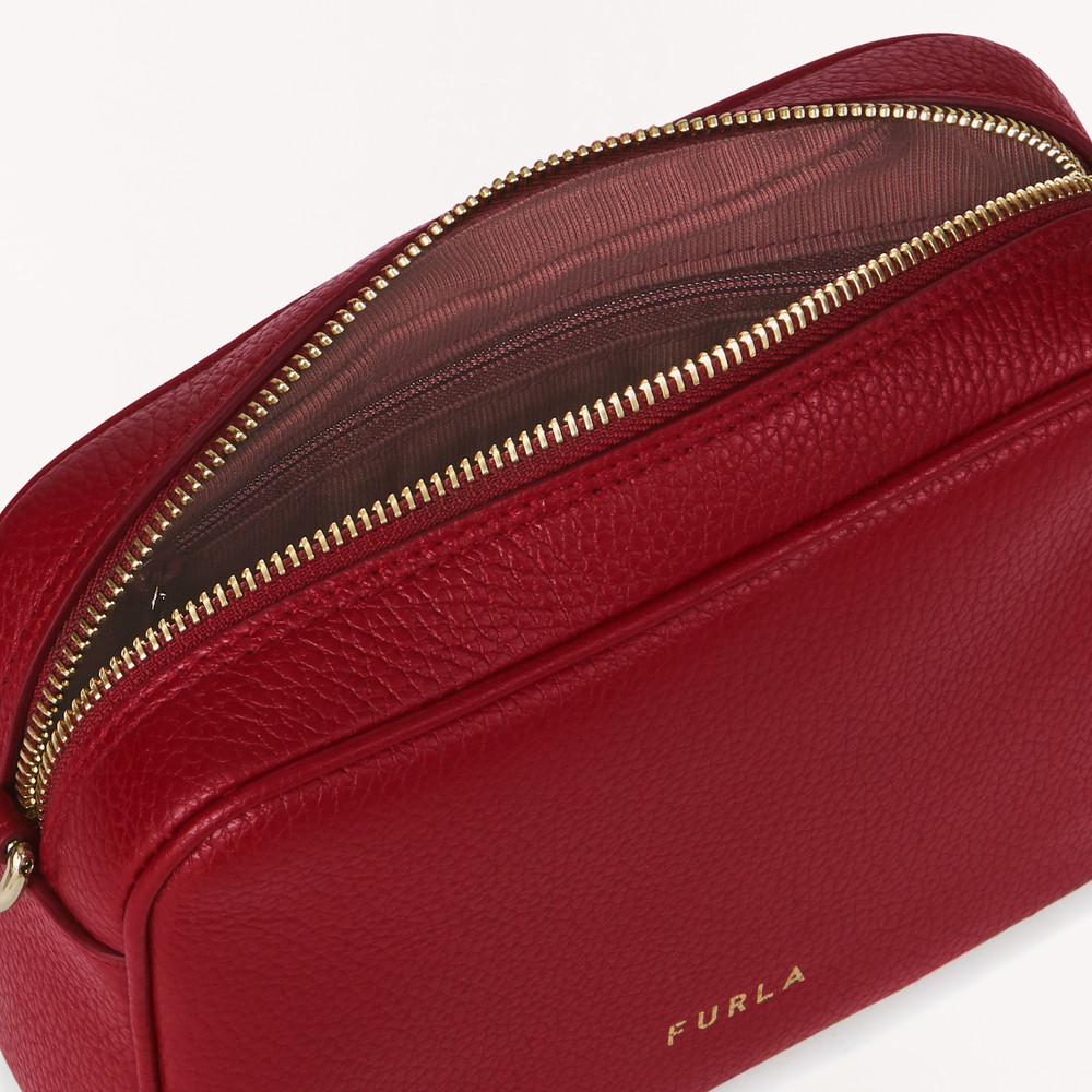 Women's Furla Real Crossbody Bags Burgundy | 25698IJYT