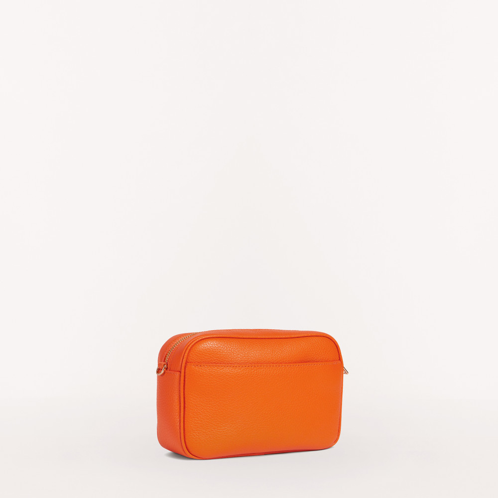 Women's Furla Real Crossbody Bags Orange | 80164VKXH