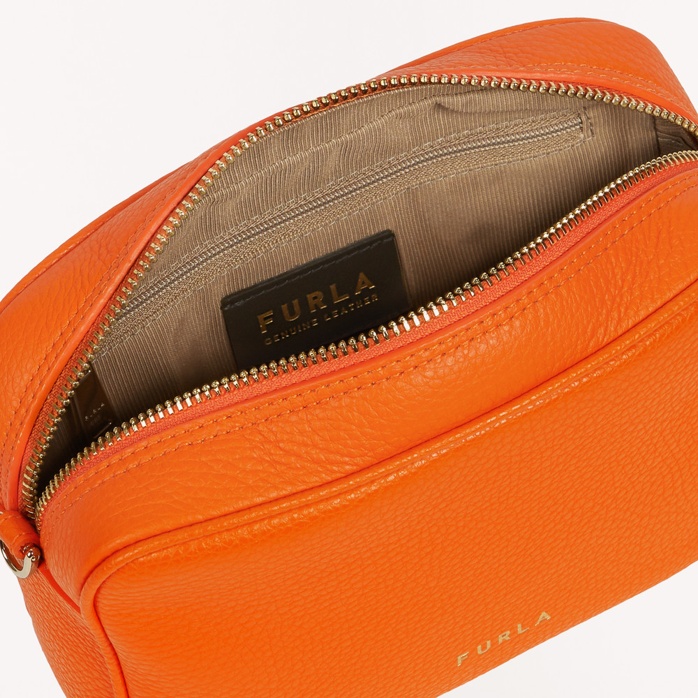 Women's Furla Real Crossbody Bags Orange | 80164VKXH