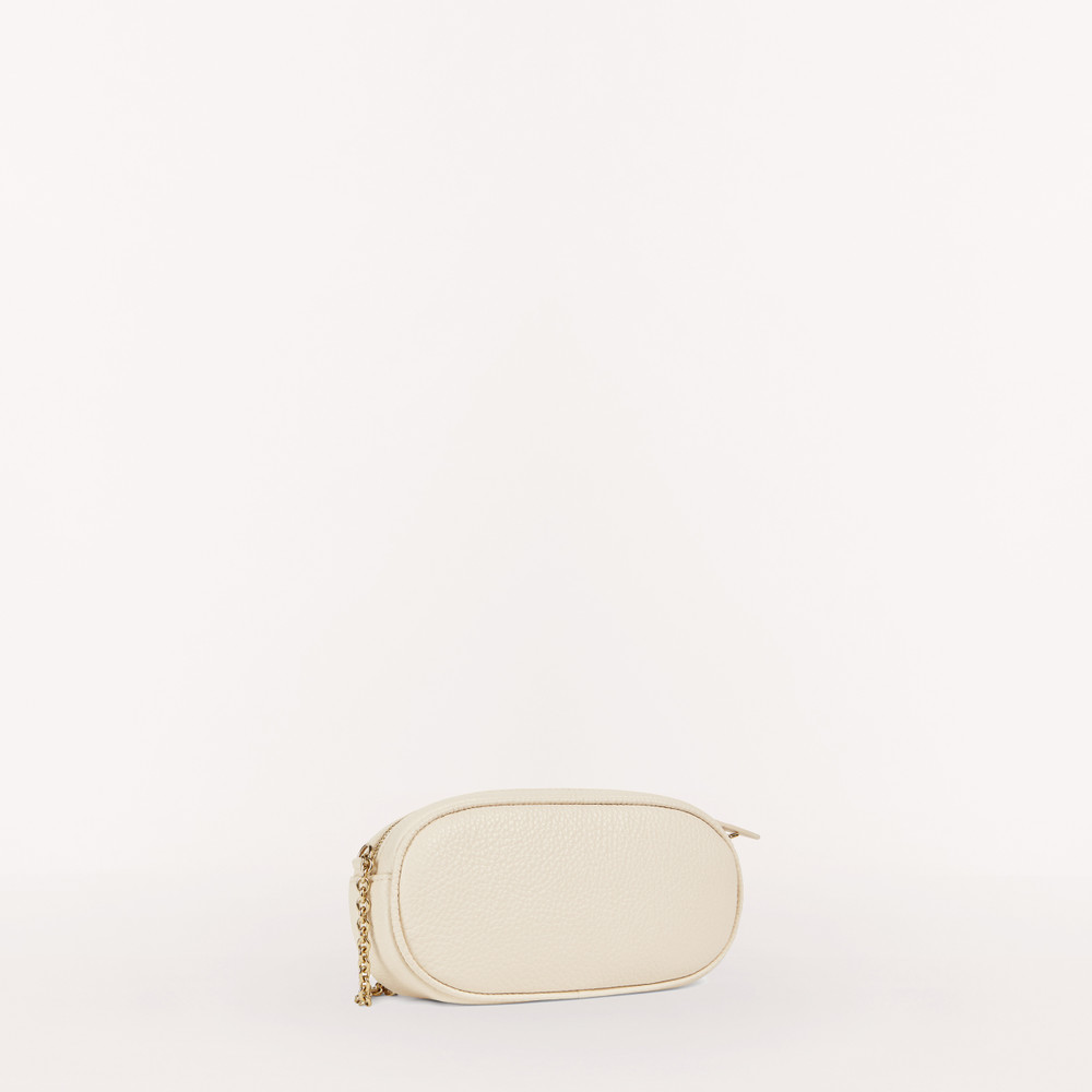 Women's Furla Real L Mini Bags Beige | 82306RYZA