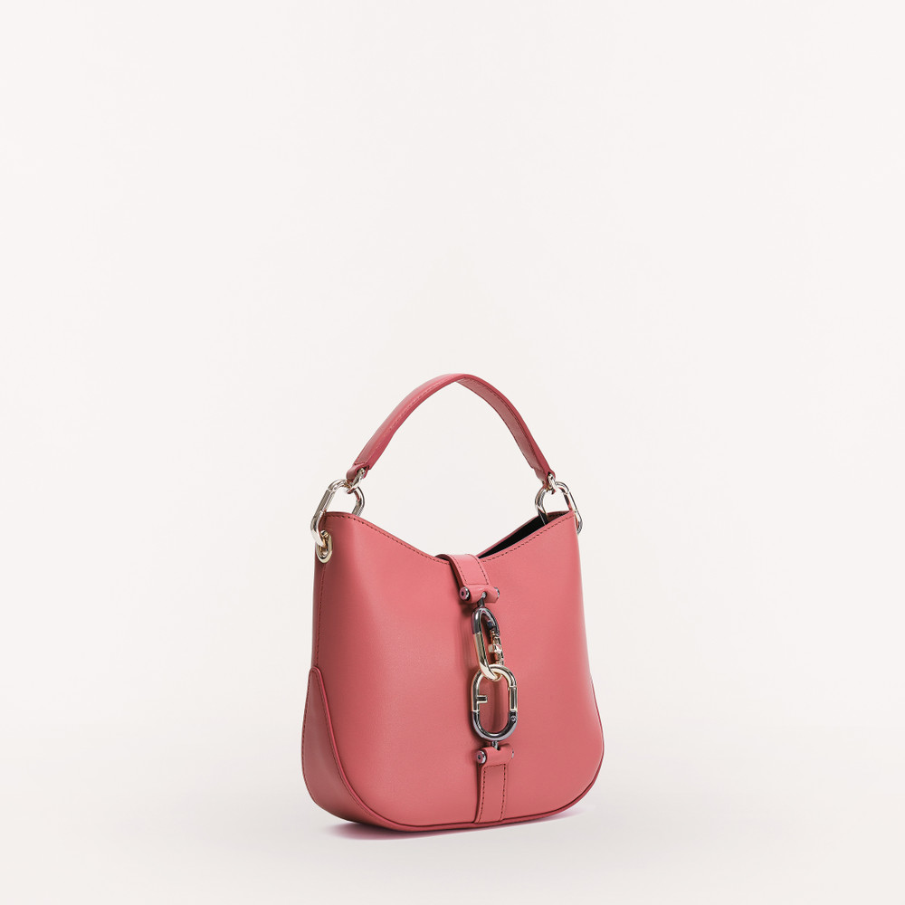 Women's Furla Sirena Hobo Bags Pink | 05983EFKZ