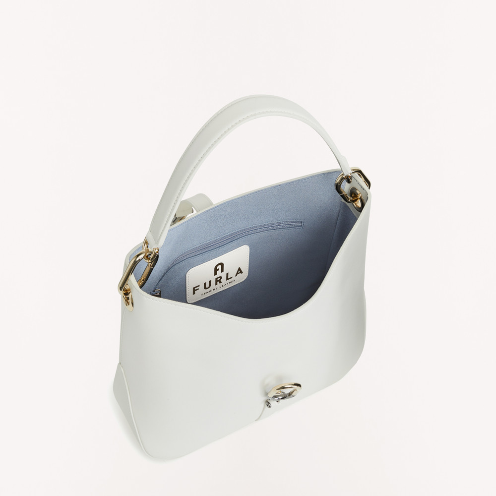 Women's Furla Sirena M Hobo Bags White | 75046AUQV