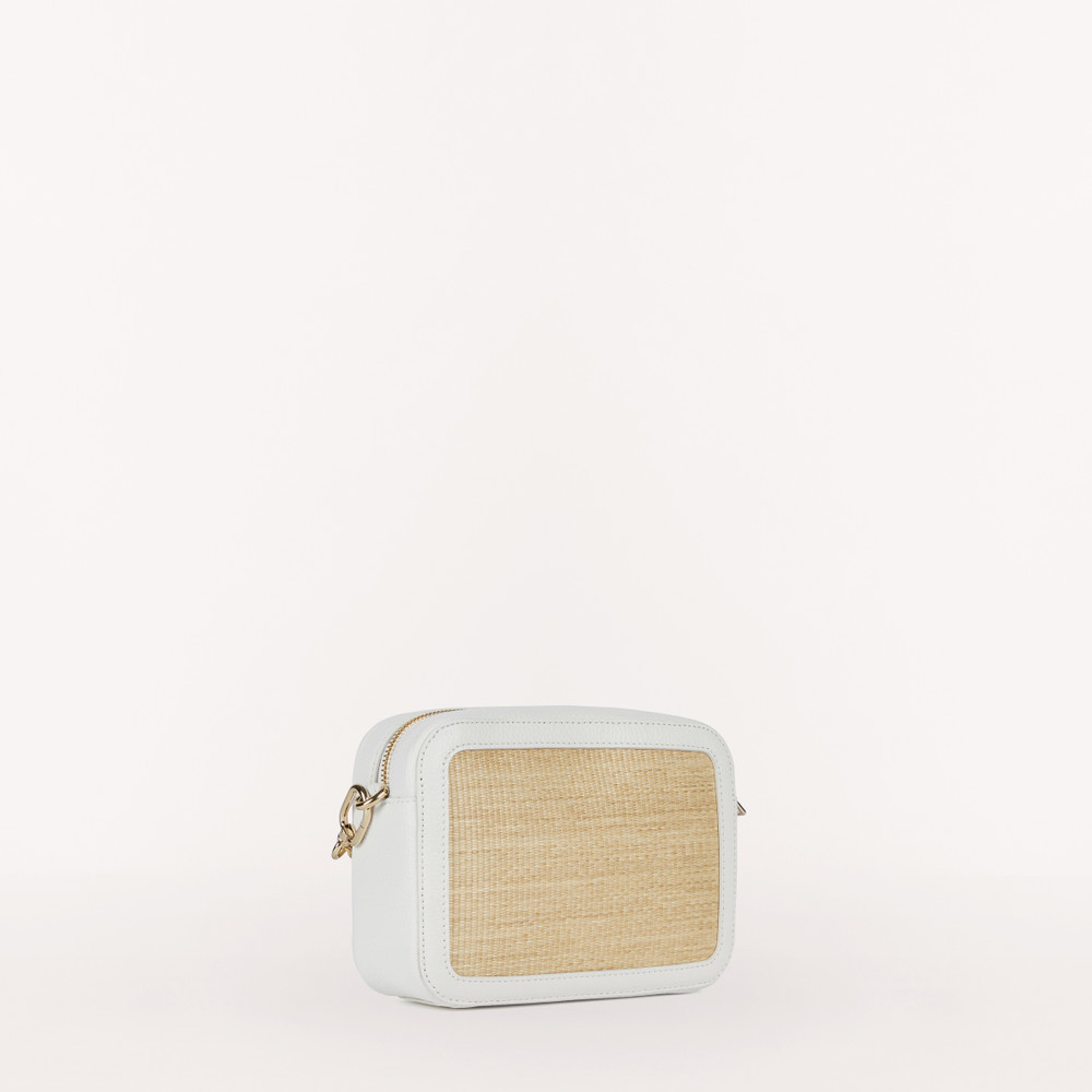 Women's Furla Sleek Mini Bags White | 60412DOGB