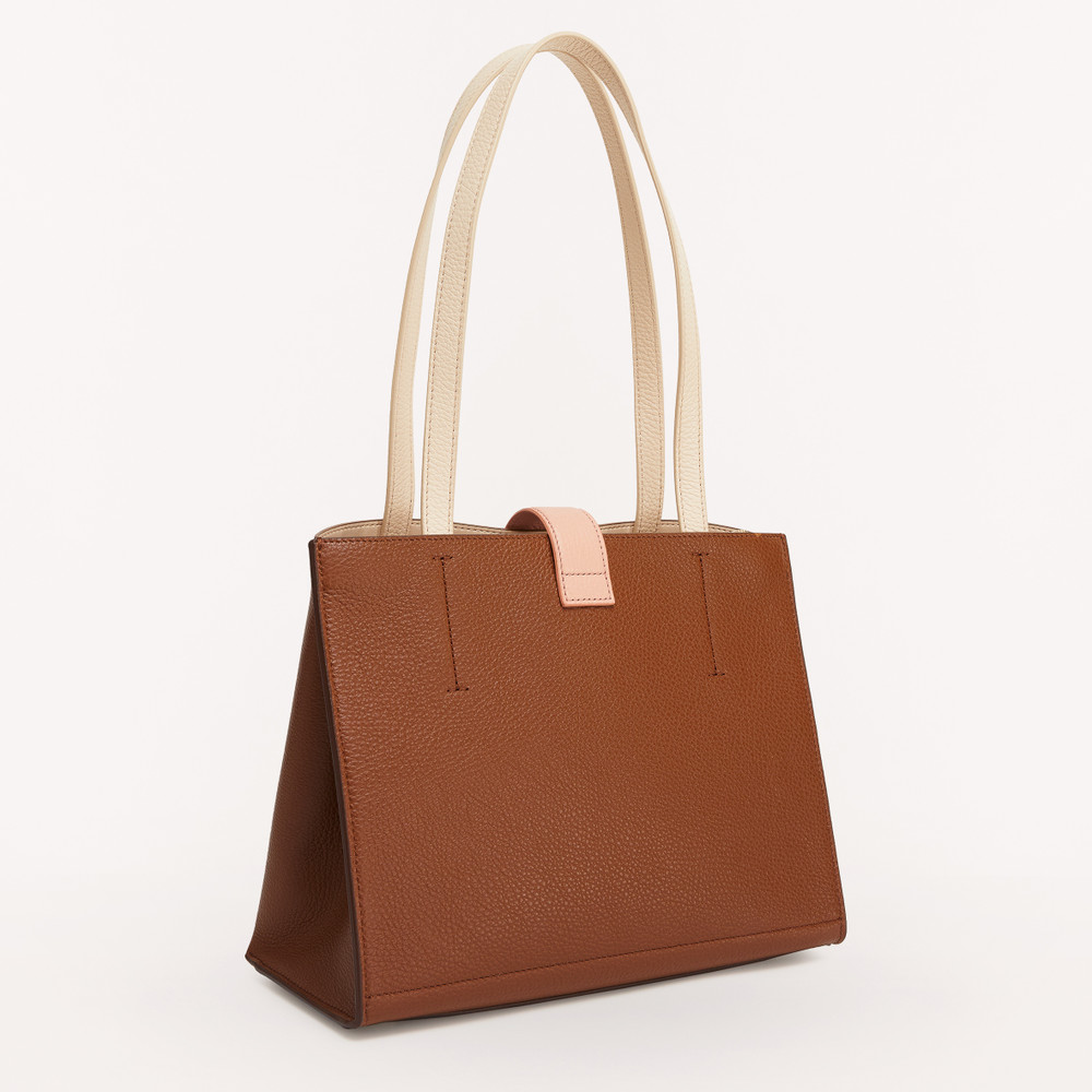 Women's Furla Sofia M Tote Bags Brown | 70419YVSW