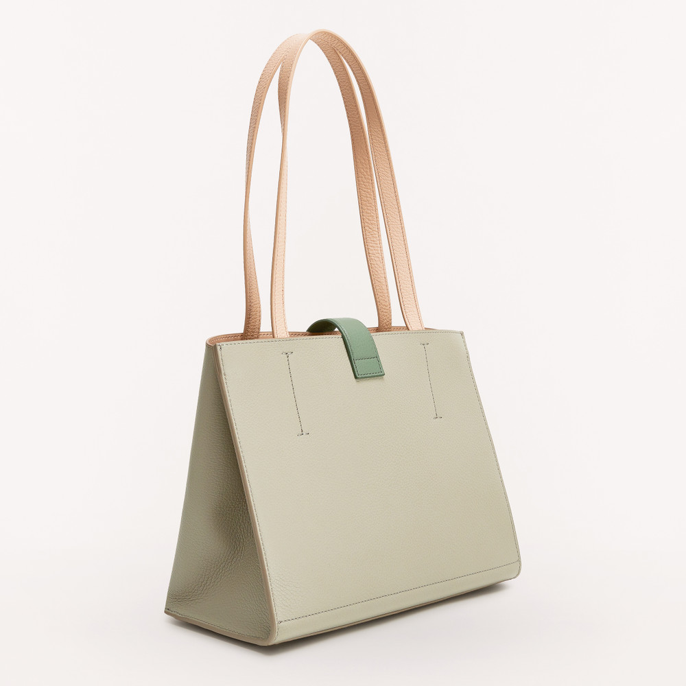 Women's Furla Sofia M Tote Bags Olive | 59604TAXI