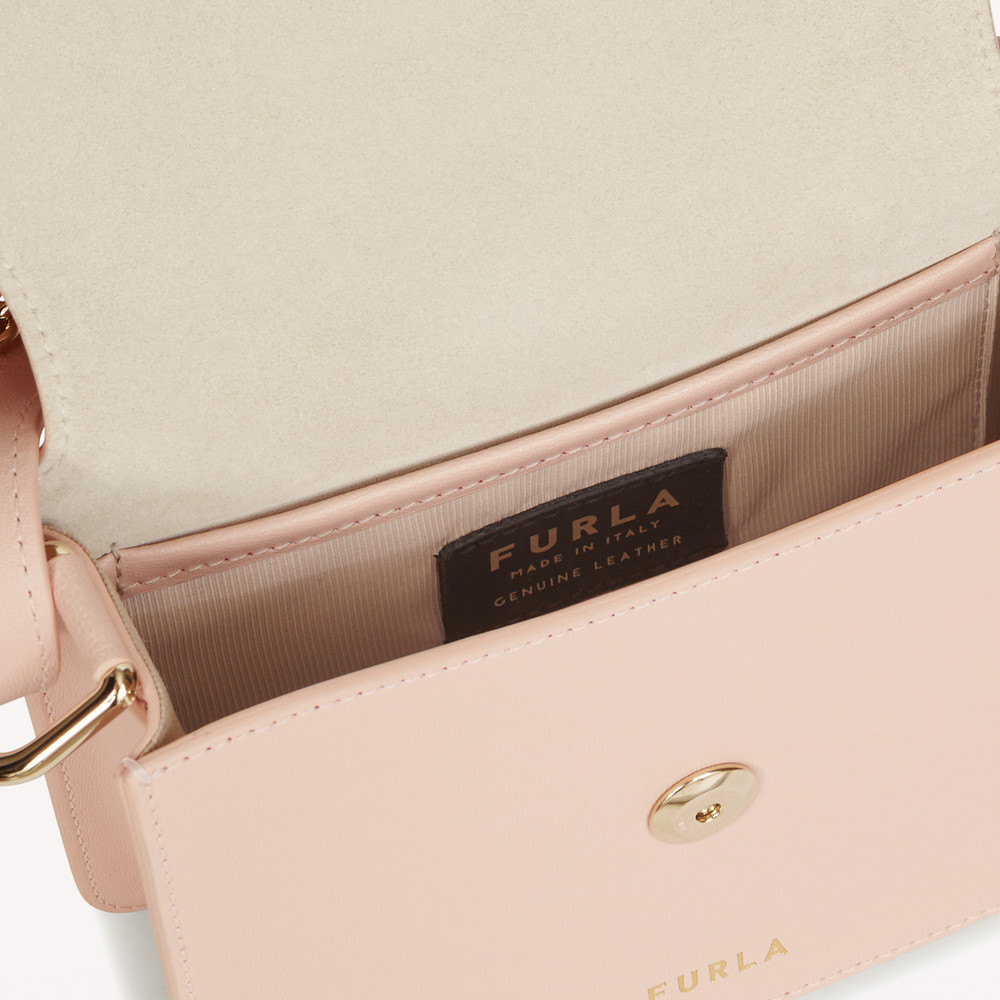 Women's Furla Tuberosa Crossbody Bags Rose | 47509KPAY