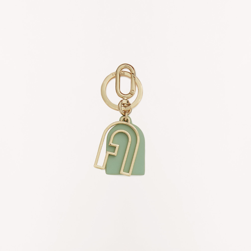 Women\'s Furla Venus Keyrings Green | 58072OYWL