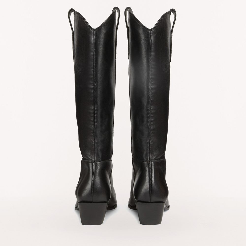 Women's Furla West Boots Black | 96107ICHD